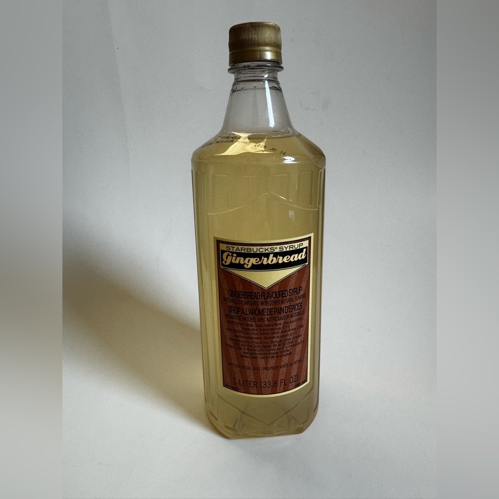 Starbucks Gingerbread Syrup - coffee flavor